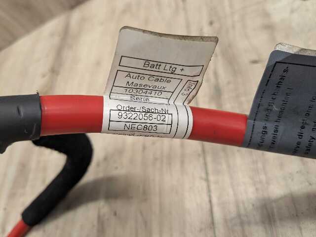 OEM BMW F15 F16 F85 F86 X5 X6 X5M Positive Plus Battery Pole Terminal Red Cable