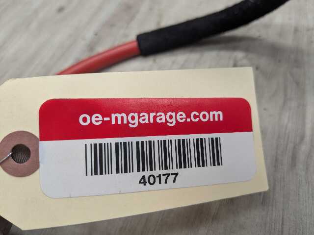 OEM BMW F15 F16 F85 F86 X5 X6 X5M Positive Plus Battery Pole Terminal Red Cable