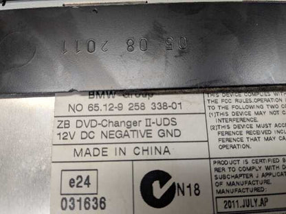 10-15 OEM BMW F01 F02 F10 F13 550 650 750 Alpina B7 CD DVD Changer Player