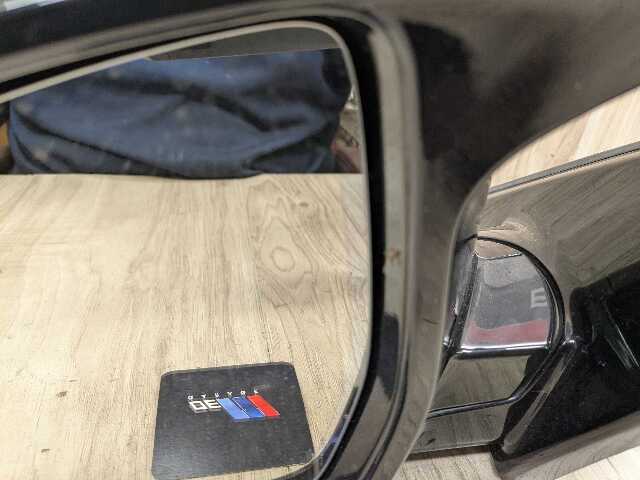15-19 OEM BMW F86 X6M Left Driver Side Mirror Camera Blind Spot SHADOW LINE