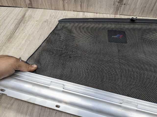 15-19 OEM BMW F16 F86 X6 REAR LEFT Driver Side Door Window Roller Sunshade Blind