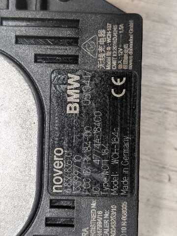 OEM BMW F15 F16 F25 F85 X3 X5 Center Console Storage Phone Car Wireless Charger