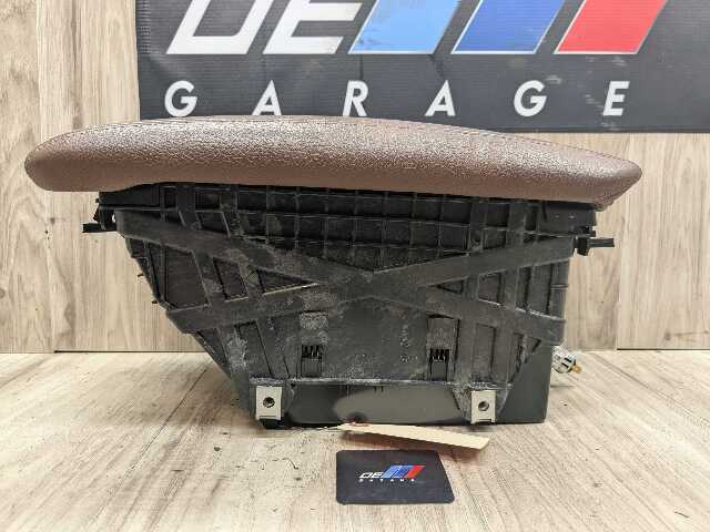 14-19 OEM BMW F15 F16 X5 X6 Front Center Console Arm Rest Leather TERRA