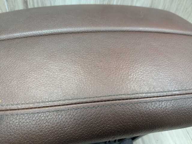 14-19 OEM BMW F15 F16 X5 X6 Front Center Console Arm Rest Leather TERRA