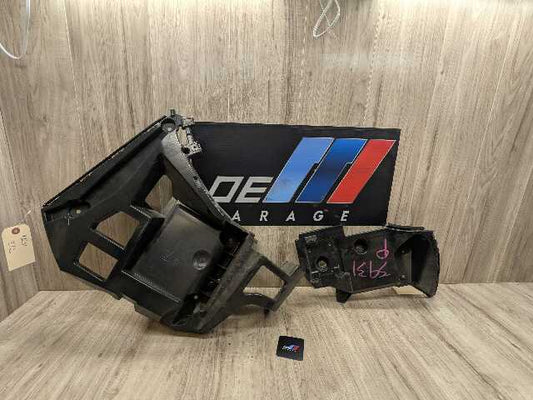 15-18 OEM BMW F86 X6M Rear Right Passenger Bumper Support Brackets Mounts Guides