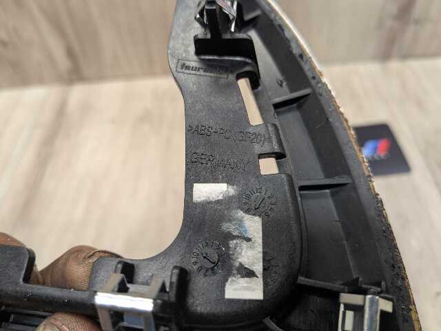 08-13 OEM BMW E82 E88 135 Center Console Aluminum Silver Trim