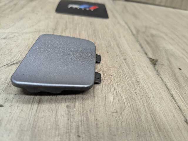 OEM BMW E82 E88 Front Bumper Left Drive Side Nozzle Washer Cover Blue 896