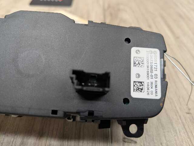 OEM BMW F15 F16 F85 F86 X5 X6 Headlight Switch Control Panel Light Module BLACK*