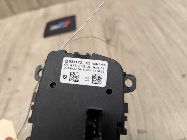 OEM BMW F15 F16 F85 F86 X5 X6 Headlight Switch Control Panel Light Module BLACK*