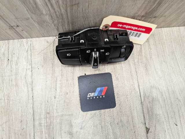 OEM BMW F15 F16 F85 F86 X5 X6 Headlight Switch Control Panel Light Module BLACK*