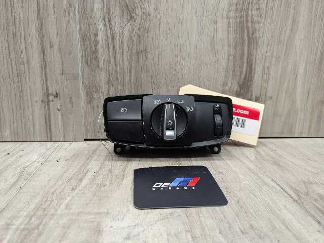 OEM BMW F15 F16 F85 F86 X5 X6 Headlight Switch Control Panel Light Module BLACK*