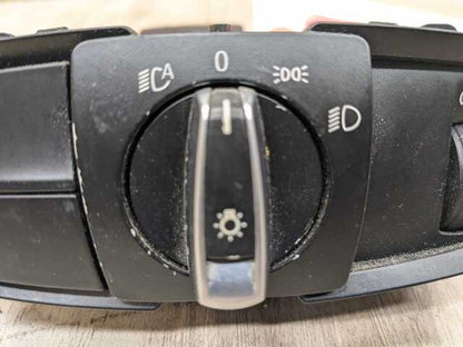 OEM BMW F15 F16 F85 F86 X5 X6 Headlight Switch Control Panel Light Module BLACK*