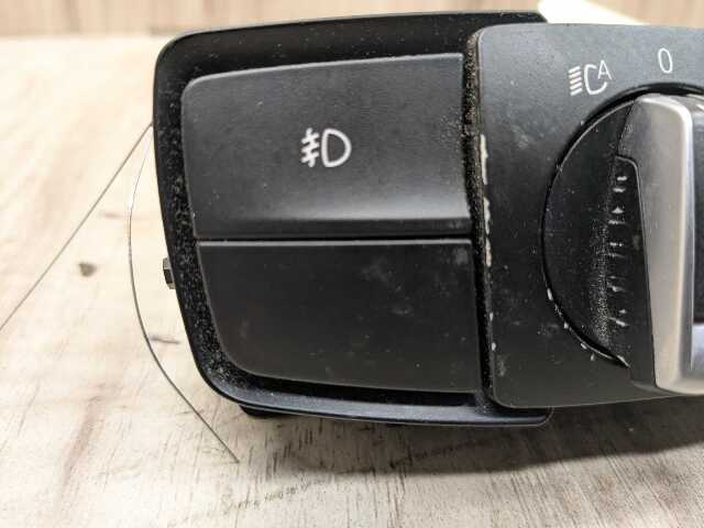 OEM BMW F15 F16 F85 F86 X5 X6 Headlight Switch Control Panel Light Module BLACK*