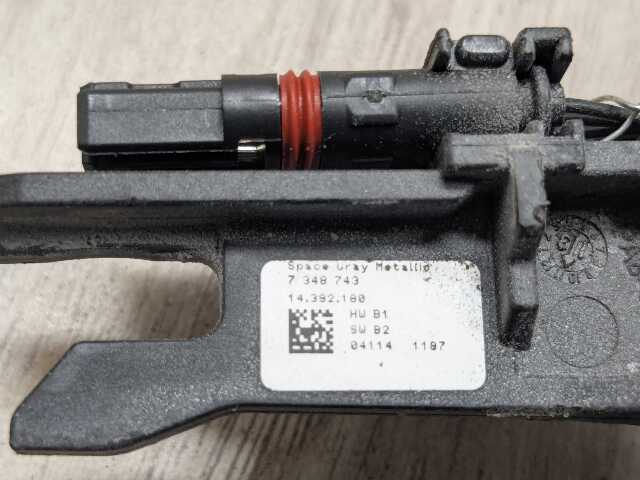 OEM BMW F15 F16 F85 X5 X6 Front Rear Left Driver Door Handle COMFORT ACCESS Gray