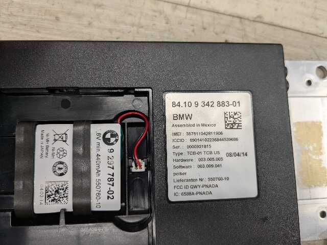 10-17 OEM BMW F10 F15 F30 F32 F80 F82 M3 M4 TCM Telematics Control Unit Module