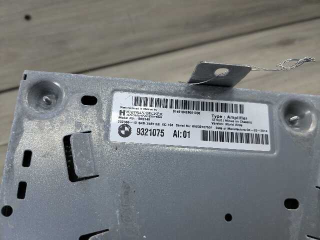 OEM BMW F15 F16 F85 F86 X5 X6 Amplifier System HIFI Harman Becker Control Module