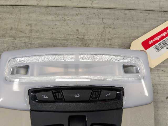 14-19 OEM BMW F15 F16 X5 X6 Headliner Roof Console Dome Light SOS Switch Beige