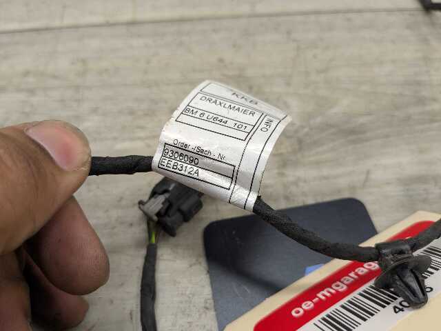 14-18 OEM BMW F15 X5 REAR Parking Distance Sensors PDC Wire Wiring Harness