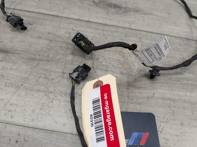 14-18 OEM BMW F15 X5 REAR Parking Distance Sensors PDC Wire Wiring Harness