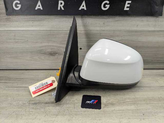 14-18 OEM BMW F15 X5 Left Driver Side Mirror Assembly Auto Dip Heated Gray