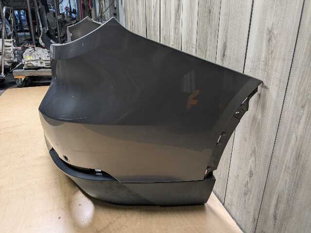 14-18 OEM BMW F15 X5 Rear Bumper Cover PDC Holes w/ Diffuser N55 N57 Gray A52