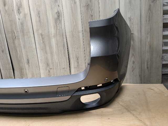 14-18 OEM BMW F15 X5 Rear Bumper Cover PDC Holes w/ Diffuser N55 N57 Gray A52