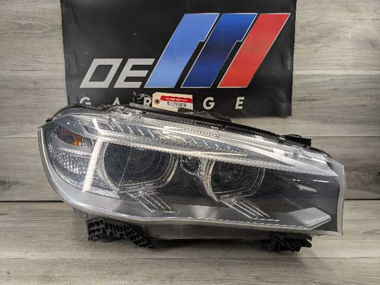 NOTE* OEM BMW F15 F16 F85 X5 X6 Right Passenger AHL XENON Headlight + Modules
