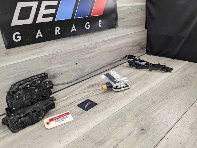 14-18 OEM BMW F15 X5 REAR RIGHT PASSENGER Door Lock Latch Actuator SOFT CLOSE