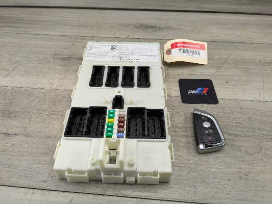 *14-19 OEM BMW F15 F16 F85 F86 X5 X6 Body Control Junction Box Module FEM + Key