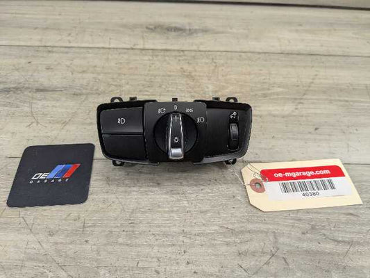 OEM BMW F15 F16 F85 F86 X5 X6 Headlight Switch Control Panel Light Module BLACK