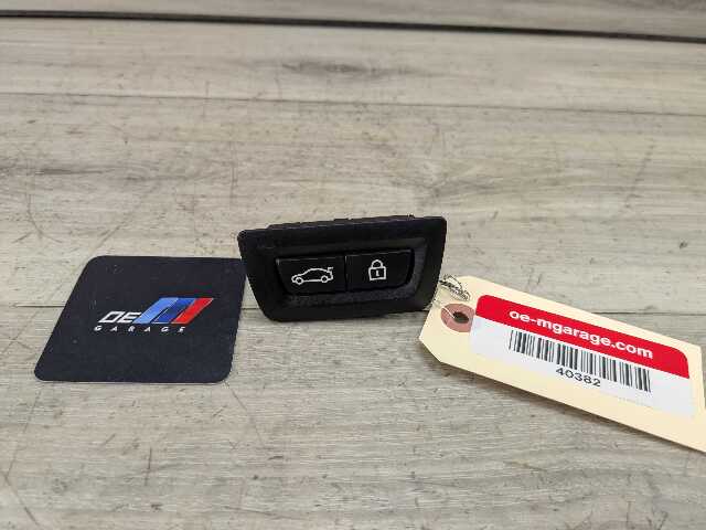 OEM BMW F02 F10 F12 F30 F80 F25 F90 G30 G01 X5 Rear Trunk Lid Center Lock Switch