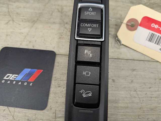 OEM BMW F15 F16 X5 X6 SPORT Center Console Operating DSC Traction Camera Switch