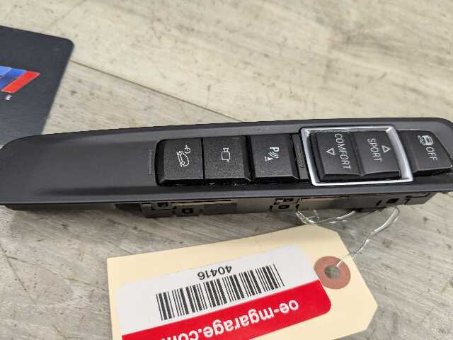 OEM BMW F15 F16 X5 X6 SPORT Center Console Operating DSC Traction Camera Switch
