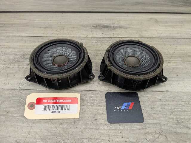 14-19 OEM BMW F15 F16 F85 F86 X5 X6 X5M X6M Top Hifi MID Range Loud Speaker PAIR