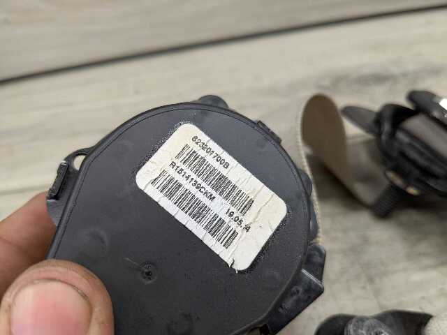 14-18 OEM BMW F15 X5 REAR Right Passenger Seatbelt Seat Belt Retractor BEIGE