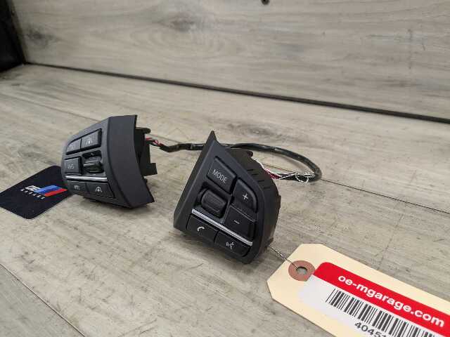 14-18 OEM BMW F15 X5 Steering Wheel Multifunction Control Switch Button