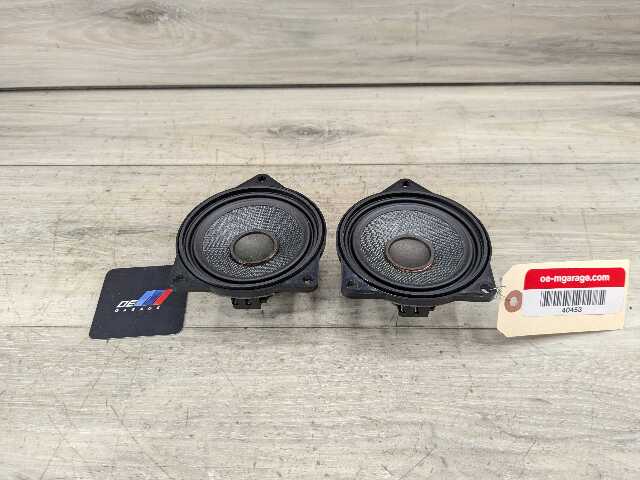 14-19 OEM BMW F15 F16 F85 F86 X5 X6 X5M X6M Top Hifi MID Range Loud Speaker PAIR