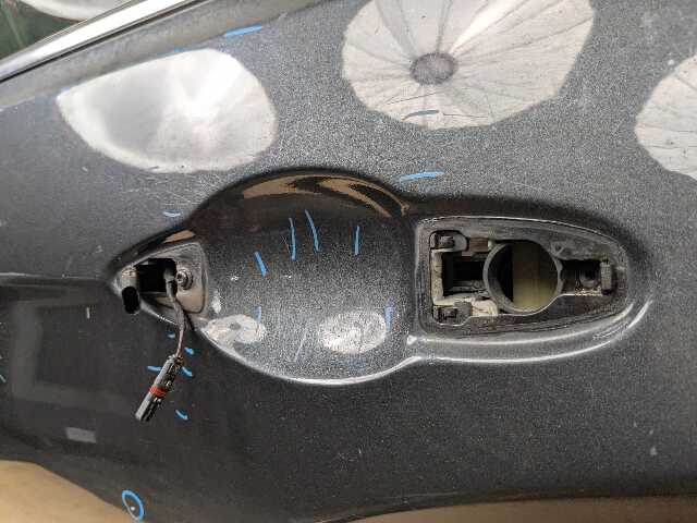 15-19 OEM BMW F16 X6 F86 X6M Rear Left Driver Door Shell Panel Gray A90