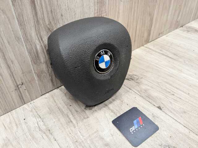14-19 OEM BMW F15 F16 X5 X6 Front Driver Steering Wheel Airbag Air Bag Black