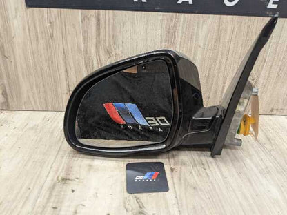 14-18 OEM BMW F15 X5 Left Driver Side Mirror Heated Camera SHADOW GLOSS Gray A52