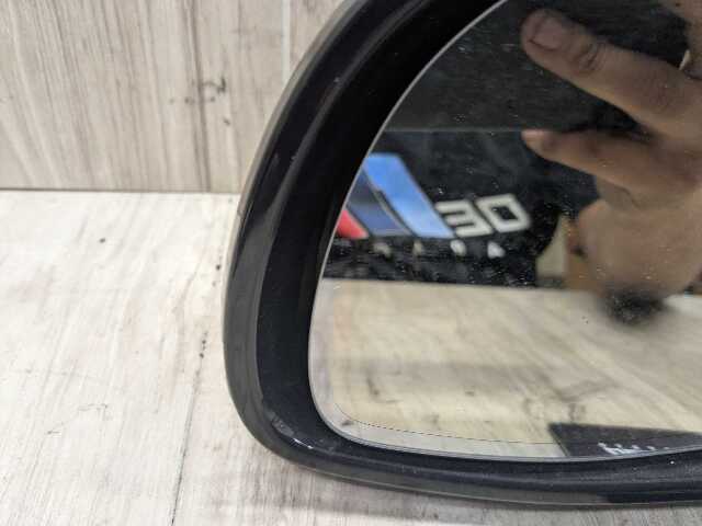14-18 OEM BMW F15 X5 Left Driver Side Mirror Heated Camera SHADOW GLOSS Gray A52