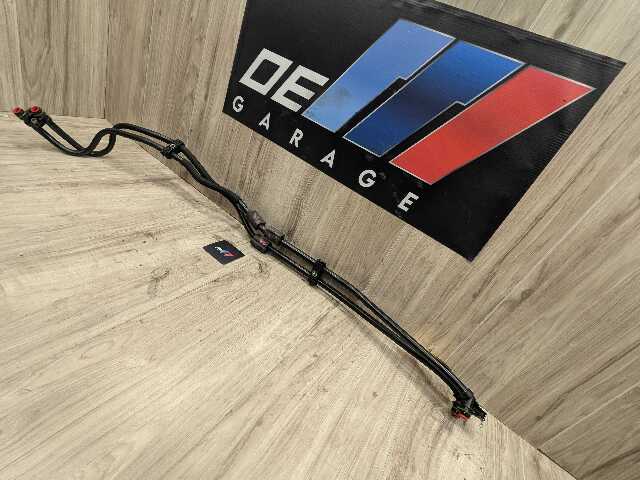 14-19 OEM BMW F15 F16 X5 X6 Transmission Oil Cooler Inlet Outlet Hose Line N55