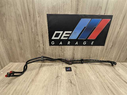 14-19 OEM BMW F15 F16 X5 X6 Transmission Oil Cooler Inlet Outlet Hose Line N55