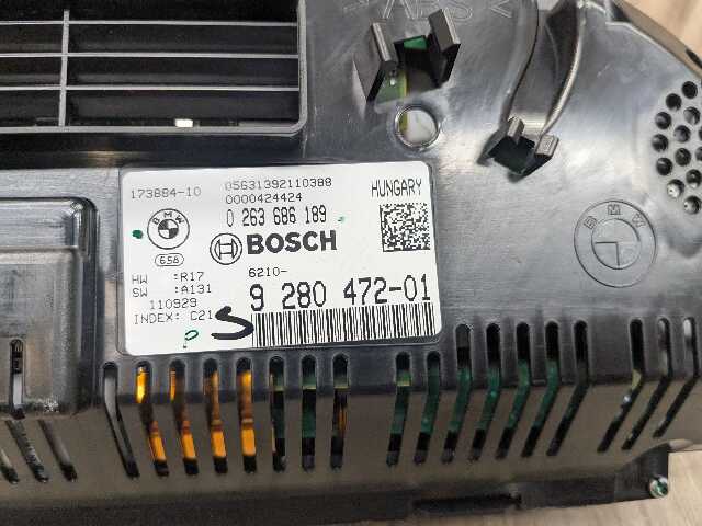 11-15 OEM BMW F01 F02 Alpina B7 B7L Instrument Cluster Speedometer Bosch