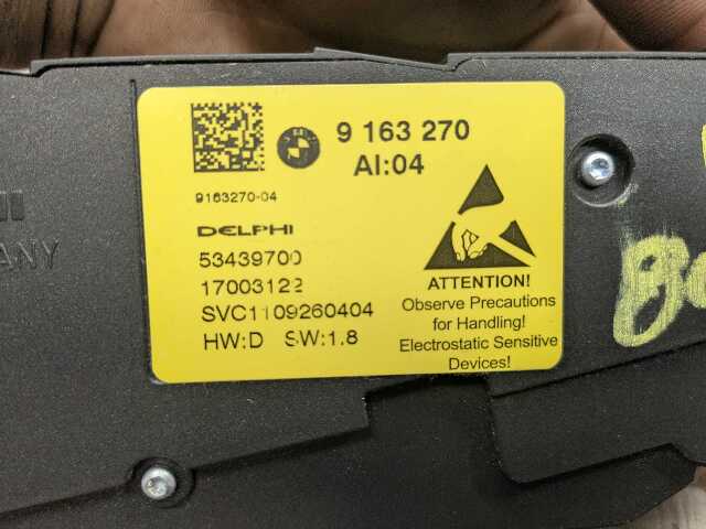 OEM BMW F01 F02 740 750 760 Front Left Driver Seat Adjustment Control Switch