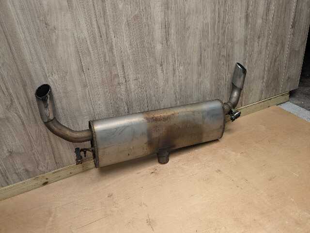 14-19 OEM BMW F15 F16 X5 X6 35i 35iX Engine N55 Rear Exhaust Flap Muffler