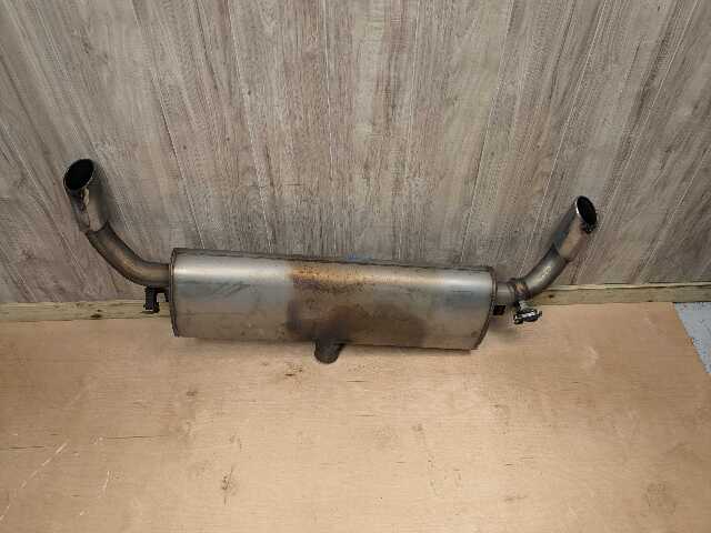 14-19 OEM BMW F15 F16 X5 X6 35i 35iX Engine N55 Rear Exhaust Flap Muffler