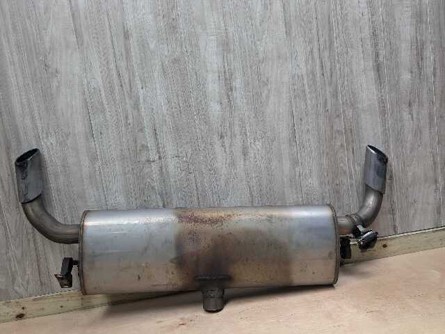 14-19 OEM BMW F15 F16 X5 X6 35i 35iX Engine N55 Rear Exhaust Flap Muffler
