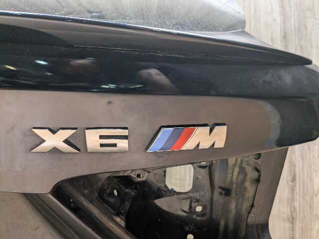 15-19 OEM BMW F16 F86 X6 X6M Rear Liftgate Tailgate Trunk Lid Door Shell Black