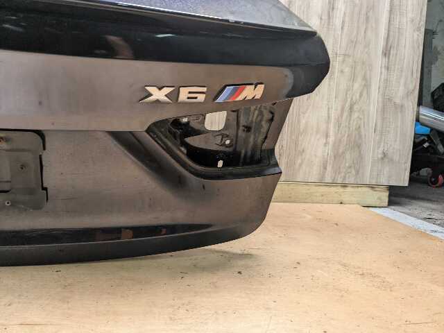 15-19 OEM BMW F16 F86 X6 X6M Rear Liftgate Tailgate Trunk Lid Door Shell Black